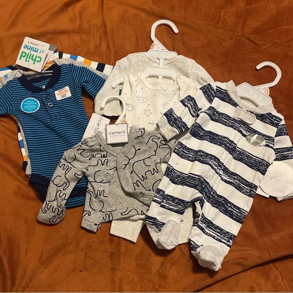 Preemie bundle all new clothes